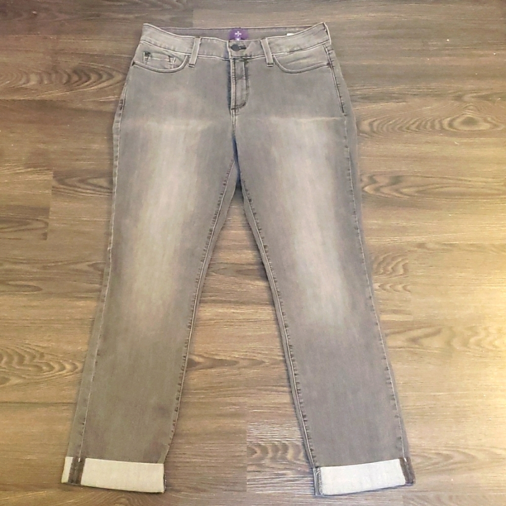 NYDJ Dark Grey Crop jeans